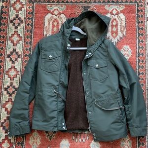 J Crew rain and snow jacket